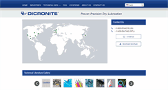 Desktop Screenshot of dicronite.com