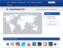 Tablet Screenshot of dicronite.com